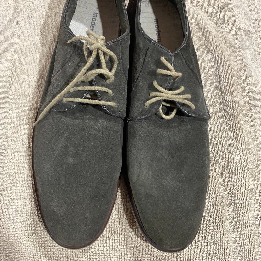 Modern Fiction Shoes Suede Mens Oxford Leather Professional Classic Realist Care
